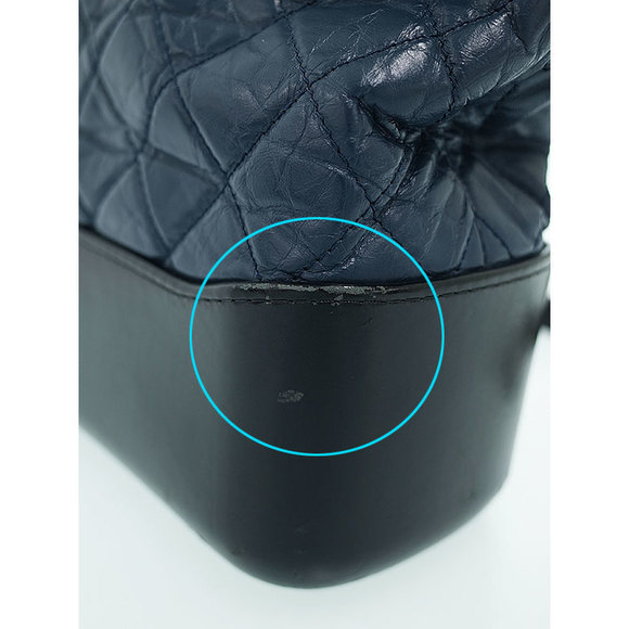 Chanel Gabriel Hobo Bag Shoulder Bag Navy Black - Picture 6 of 9